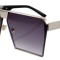 Ochelari de soare Rectangular Plat Gri Argintiu lentila degrade