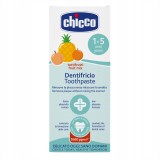 Pastă de dinți copii Chicco Multi-Fruit 1000 ppm fluorură, protecție carii, 50 ml