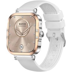 SMARTECH SmartWatch cu Apel Bluetooth, Numar SOS, Ritm Cardiac, Nivel Oxigen, Tensiune Arteriala, Calorii, Pasi, Distanta, Moduri Sport, Jocuri, Calcu foto