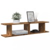 Gossi rafturi perete, 2 buc., lemn vechi, 90x18x20 cm, lemn prelucrat