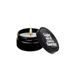 Mini Lumanare de Masaj 56gr Luminează-mă dacă ești excitat