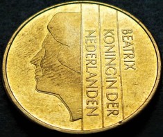 Moneda 5 GULDENI - OLANDA, anul 1990 * cod 5124 foto
