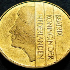 Moneda 5 GULDENI - OLANDA, anul 1990 * cod 5124