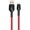 Cablu Date si Incarcare USB la USB Type-C XO Design NB55, 5A, 1 m, Rosu