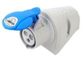 Conector alimentare AC trifazate 16A, 230VAC, IP44 - SEZ DK