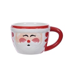 Cana de Craciun, ceramica, Mos Craciun, 3D, 330 ml