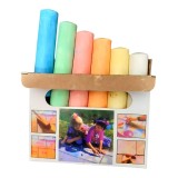 Creta colorata pentru asfalt set 6 buc CNX