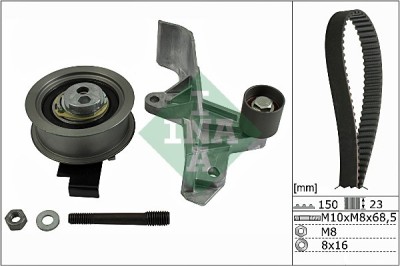 INA 530 0546 10 Set curea de distributie foto