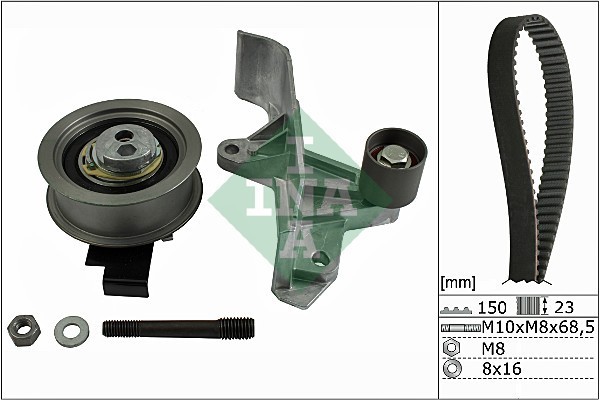 INA 530 0546 10 Set curea de distributie