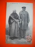 HOPCT 505 U FAMILIE BATRANI OCTOGENARI 1913 ARS EN RE -FRANTA -TCV-COSTUM SI COAFURA / COSTUME TRADITIONALE -EUROPA -CIRCULATA, Printata