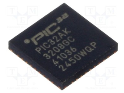 Microcontroler PIC 32kB 200MHz 3-3,6V SMD VQFN36 Microchip foto