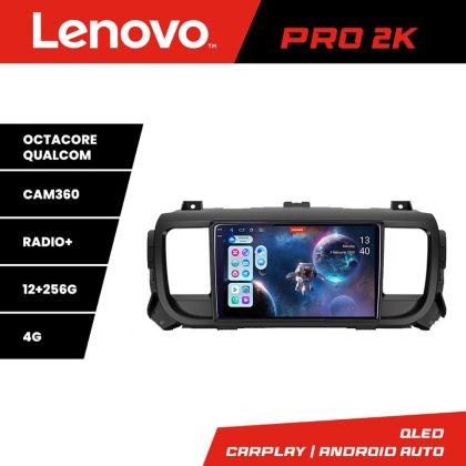 Navigatie Citroen Jumpy Toyota Proace Peugeot Traveller Lenovo Kit-jumpy16 8 core QLED 2K 12+256 360 Android Waze USB Navigatie Internet Youtube v3 Ca