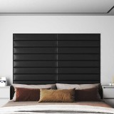 Cumpara ieftin Panouri de perete 12 buc. roșu 90x15 cm piele ecologică 1,62 m&sup2;