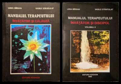 MANUALUL TERAPEUTULUI (Vindecator) Vol 1+2 Lidia Birsan Vasile Stratulat 258+310 foto