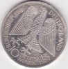 Moneda Germania 10 Deutsche Mark 1987 Berlin J Argint Germania RFG DM