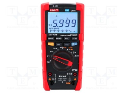 Multimetru digital UNI-T 60Hz-1MHz True RMS IP65 foto