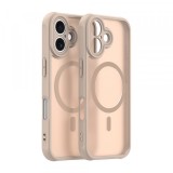 Husa MagSafe pentru Apple iPhone 17, Techsuit, HaloFrost II, Aurie