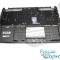 Tastatura Asus Neagra ROG GL502VMK cu Palmrest argintiu iluminata backlit, ROG GL502VML cu Palmrest argintiu