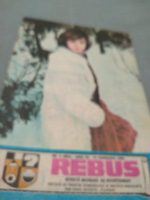 REVISTA REBUS FLACARA NR.4 /15 FEBROARIE 1985 foto