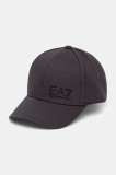 EA7 Emporio Armani șapcă de baseball din bumbac cu imprimeu, AF11989.7X000005