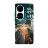 Husa compatibila cu Huawei P50 model Car light Streak, Silicon, TPU, Viceversa, Transparent, Carcasa