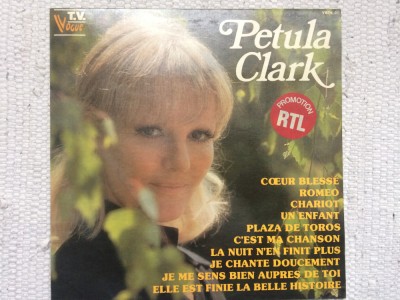 petula clark disc vinyl lp selectii muzica usoara pop vogue rec 1979 belgium VG+ foto