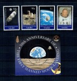 Nauru 1999 - Aselenizarea, cosmonautica, serie si colita neuzata