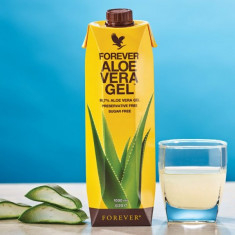 Gel Aloe Vera 100% natural din frunza de aloe vera foto