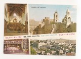 FA122 -Carte Postala- ISRAEL - Bethlehem. Church of Nativity, circulata