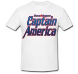 Tricou &quot; Captain America - In letters &quot;