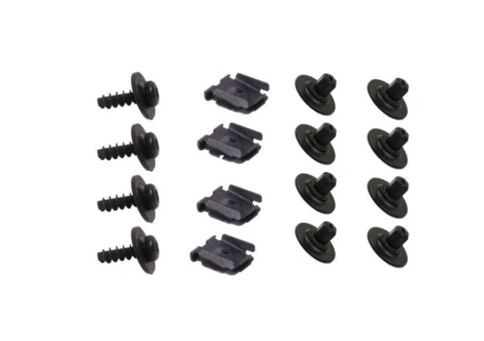 Set cleme fixare protectie sub sasiu Audi A3 (8p); Seat Altea (5p), Leon (1p), Toledo (5p); Skoda Octavia 2 (1z), Yeti (5l); VW Caddy Iii (2k), Eos (