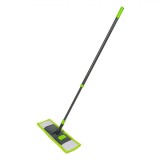 Mop Microfibre, Coada Extensibila 130cm, Baza Pliabila, Verde Lime, Oem