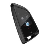 Cheie smart BMW F Style cu touchscreen si keyless entry, negru