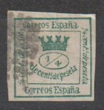 Spania 1873 , Marca de Ziar, Stampilat