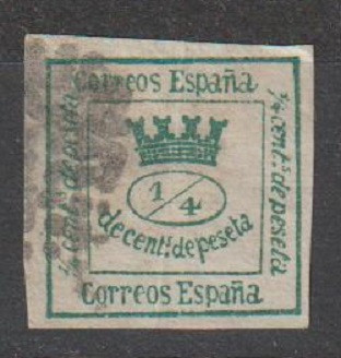 Spania 1873 , Marca de Ziar foto