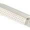 Conector D-Sub mamă aurit, 50 pini