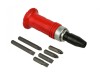 Surubelnita Impact Geko G30251, 1/2&quot;, cu 6 Biti, Rotatie Stanga/Dreapta, Profesionala, Atelier/Garaj