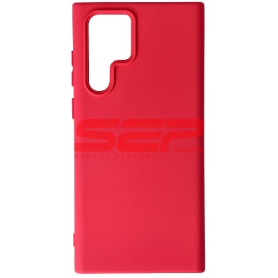 Toc silicon High Copy Samsung Galaxy S22 Ultra Raspberry foto