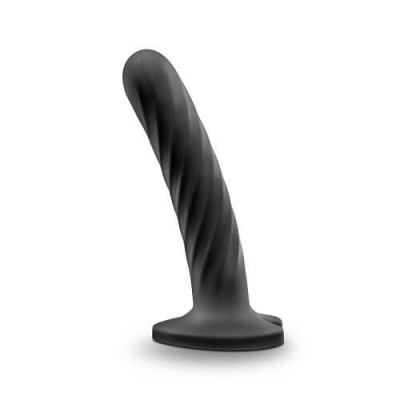 Twist Silicone Dildo with Suction Cup Medium foto
