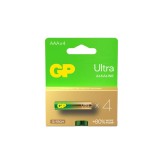 Set de 4 baterii GP Ultra Alkaline G-TECH LR03 / AAA