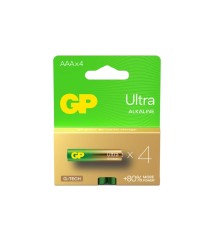 Set de 4 baterii GP Ultra Alkaline G-TECH LR03 / AAA