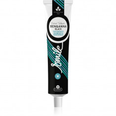 BEN&ANNA Toothpaste Black pastă de dinți naturală cu cărbune activ 75 ml