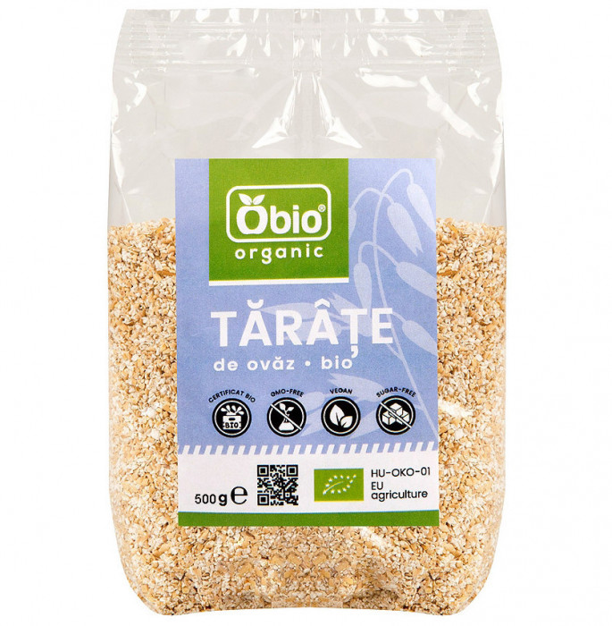 Tarate de ovaz eco 500g Obio