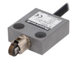Limitator cursă rolă metalică &Oslash;12,4mm 5A SPDT