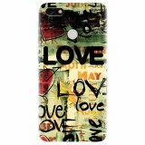 Husa silicon pentru Huawei Y6 Pro 2017, Love Artwork