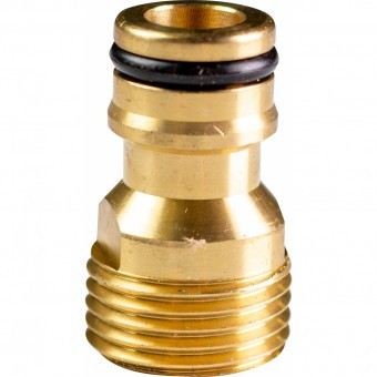 Adaptor robinet 1/2, Topgarden 400411, cu filet exterior, Alama foto