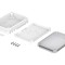Carcasă desktop BOPLA BoVersa albă IP66 IP68 88x162x45mm