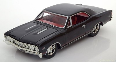 Macheta Chevrolet Chevelle SS 1967 - ERTL/Autoworld 1/24 foto