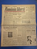 ziarul romania libera 28 februarie 1946 - intocmirea planului pentru electrificarea tarii,articol grigore preoteasa
