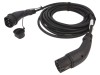 Cablu incarcare vehicule electrice HARTING eMobility Tip 2, 10m, IP44, 7.4kW, Monofazat, 32A, IEC 62196